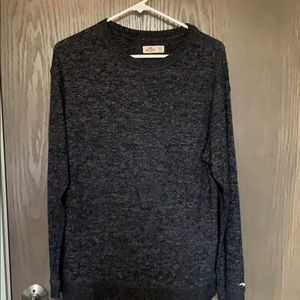 Hollister oversized soft sweater gray XS